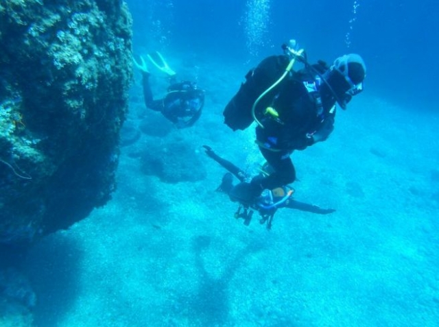 Diving in Sicily 